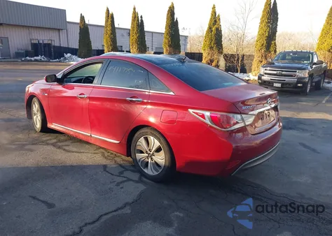 2013 Hyundai Sonata Hybrid Limited z USA, uszkodzony, nr VIN KMHEC4A46DA080504